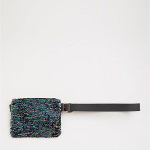 Torrid Iridescent Sequin Belt Bag